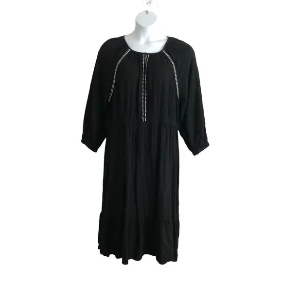 chinese dress ladies Romantic Bohemian Maxi Peasant Dress